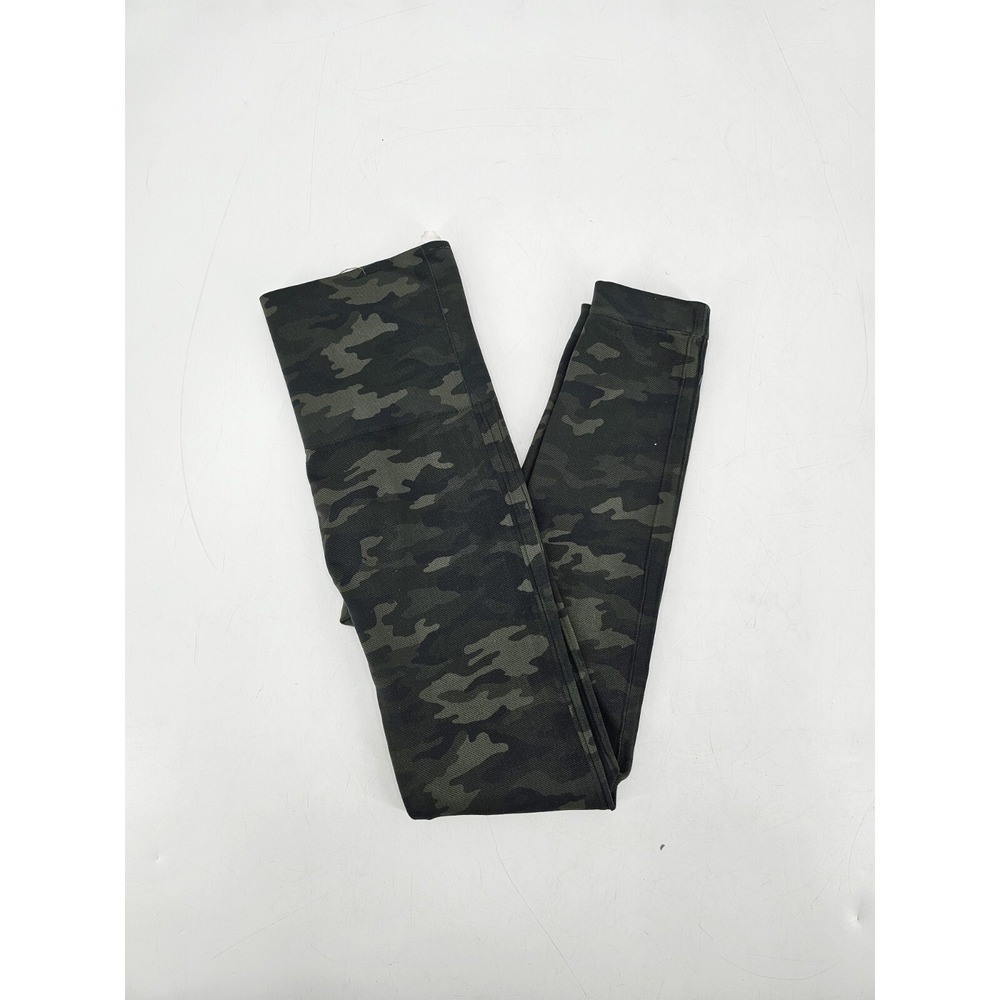 Spanx Seamless Crop  Legging Large Camo Slimming Workout Size‎ Small